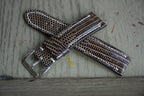 black & gold lizard leather watch strap – photo 4