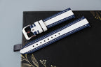 navy epsom leather watch strap – photo 4