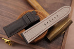 dark brown saffiano leather watch strap – photo 4