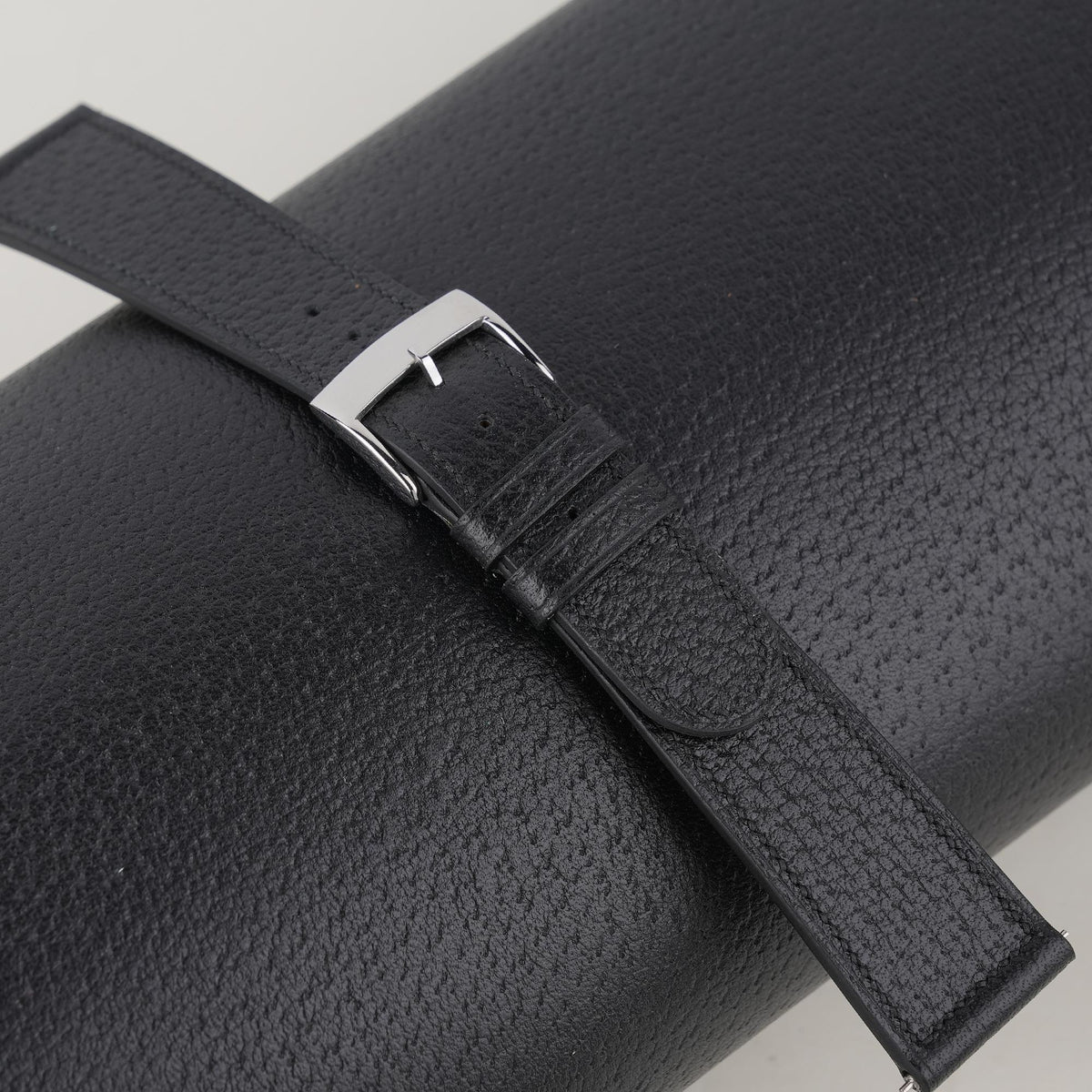 black peccary leather watch strap – photo 4