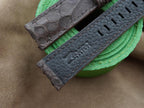 grey python leather watch strap – photo 4