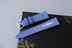 blue stingray leather watch strap – photo 4