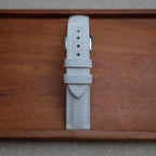 beige suede leather watch strap – photo 4
