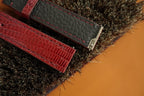 red lizard leather watch strap – photo 4