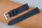 black canvas leather watch strap – photo 4