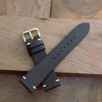 dark brown swift leather watch strap – photo 5