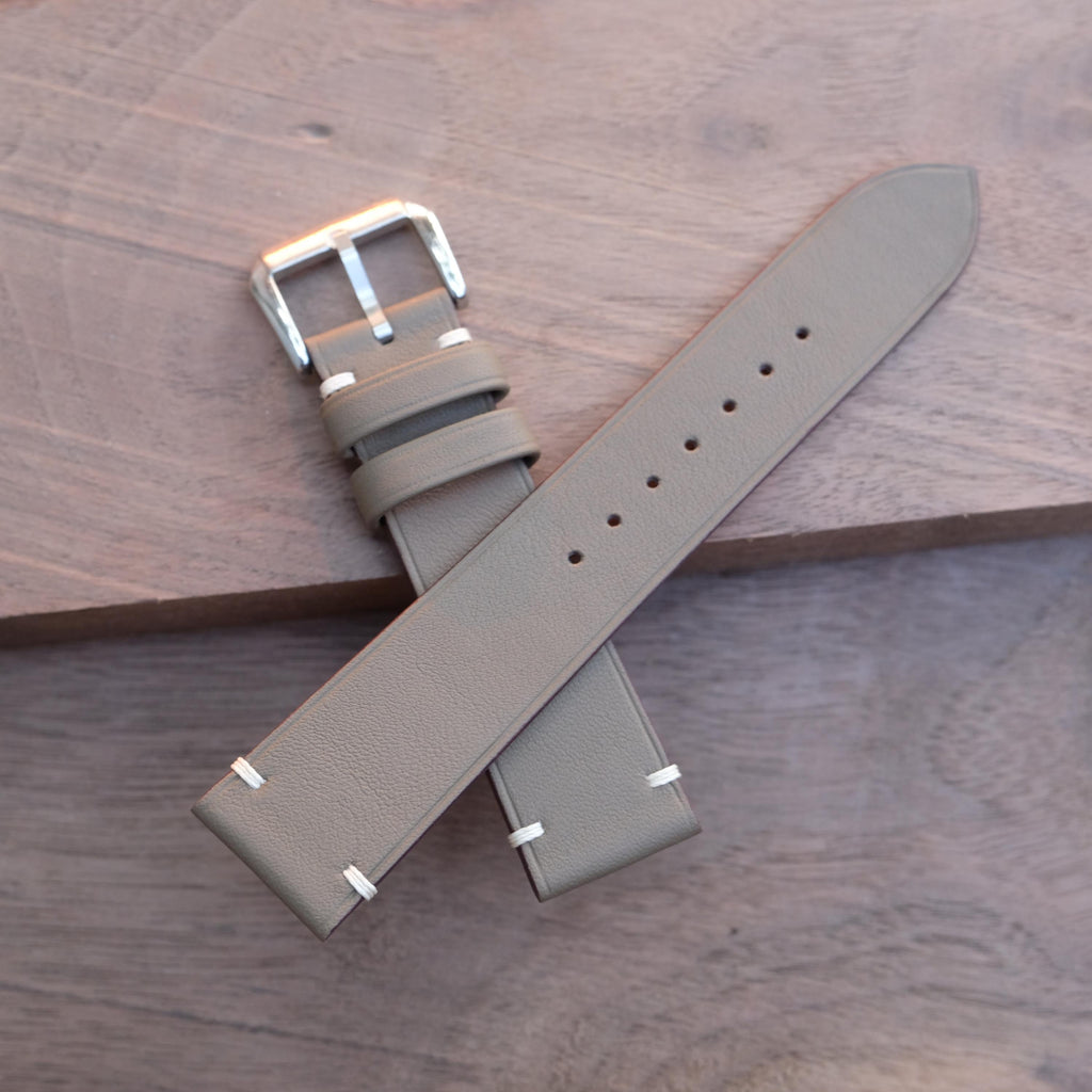 taupe swift leather watch strap – photo 5