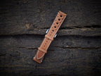 tan brown vachetta leather watch strap – photo 5