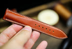 British Tan vachetta leather watch strap – photo 4