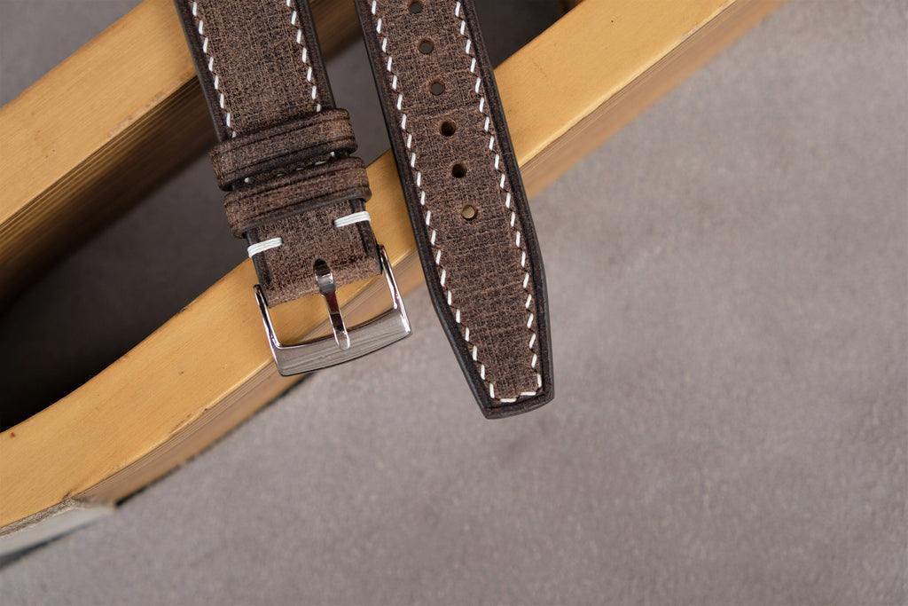 brown babele leather watch strap – photo 6