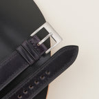 black shell cordovan leather watch strap – photo 6