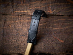 black vachetta leather watch strap – photo 6