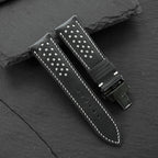 black epsom leather watch strap – photo 2