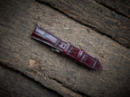 bordeaux alligator leather watch strap – photo 6