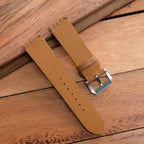 brown togo leather watch strap – photo 6