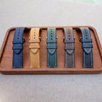 navy blue babele leather watch strap – photo 6