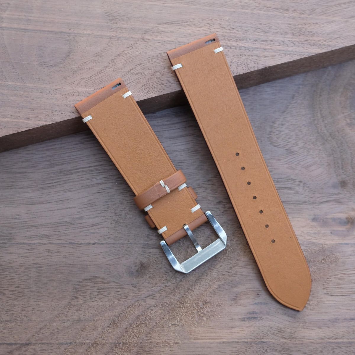 brown swift leather watch strap – photo 6