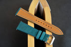 teal blue pueblo leather watch strap – photo 6
