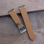 olive swift leather watch strap – photo 6