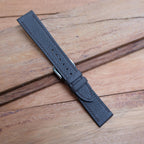 dark brown togo leather watch strap – photo 7