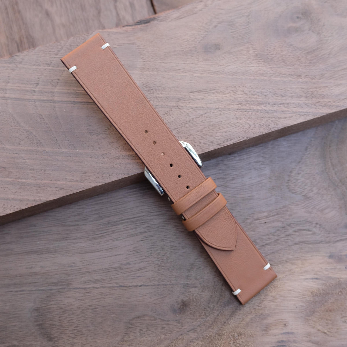 brown swift leather watch strap – photo 7