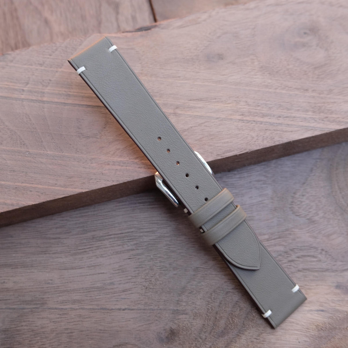 taupe swift leather watch strap – photo 7