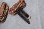 dark brown teju lizard leather watch strap – photo 4