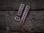 brown vachetta leather watch strap – photo 8