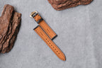 dark brown teju lizard leather watch strap – photo 5