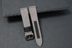 grey canvas leather watch strap – photo 5