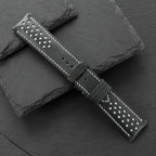 black epsom leather watch strap – photo 5