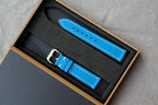 sky blue epsom leather watch strap – photo 5