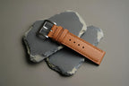 tan epsom leather watch strap – photo 5