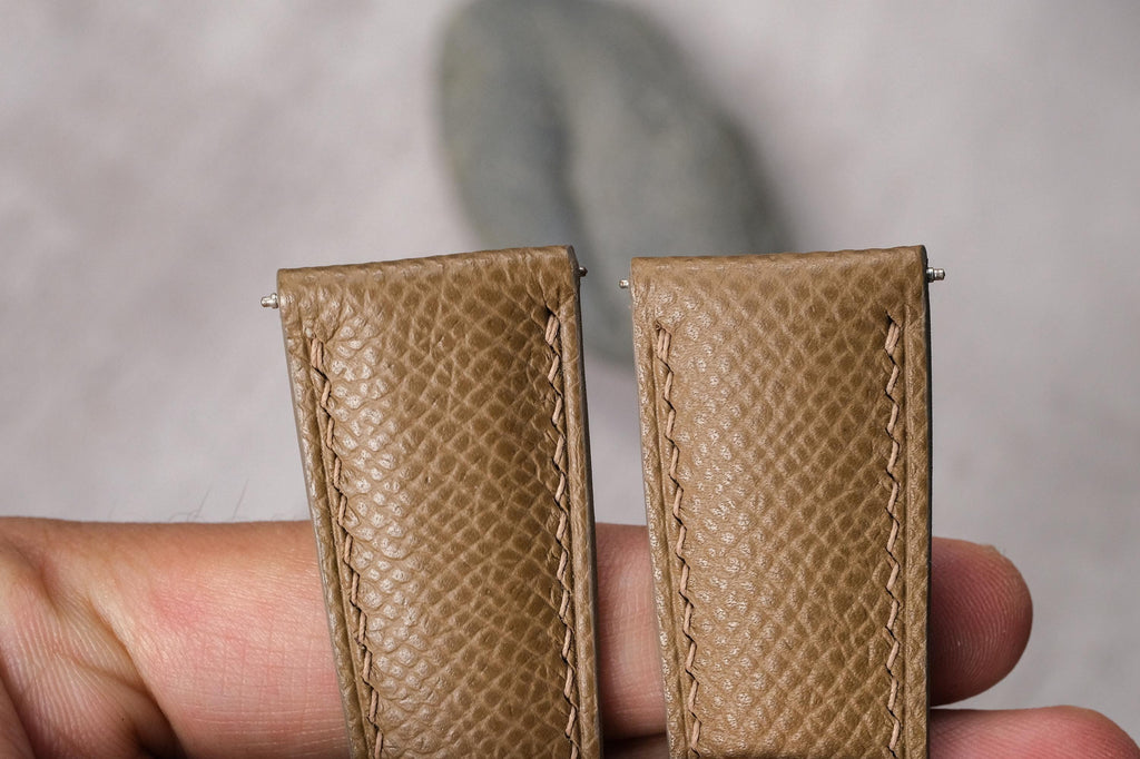 chestnut epsom leather watch strap – photo 7