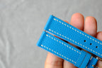 sky blue epsom leather watch strap – photo 7