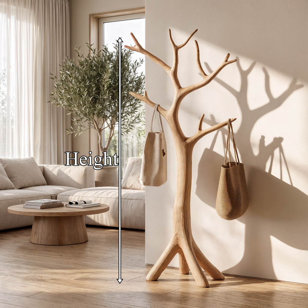 Driftwood Branch Wall Coat Rack for Entryway and Bedroom - view 8