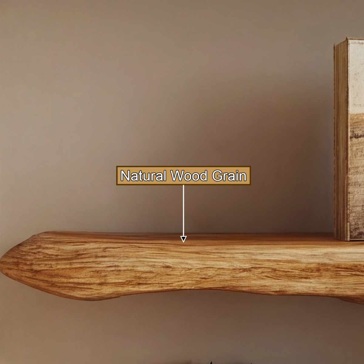 Sculpted Solid Hardwood Tree Bookshelf with Branch Shelving - view 12