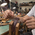 Hand-stitched in our Saigon workshop