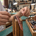 Hand-stitched in our Saigon workshop