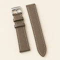 Etoupe Taupe Swift Leather Watch Strap – Handstitched