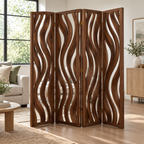 Atelier Sculpted Room Divider Screen side view