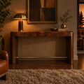 Sable Burl Console Table