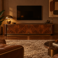 Sable Burl Media Console