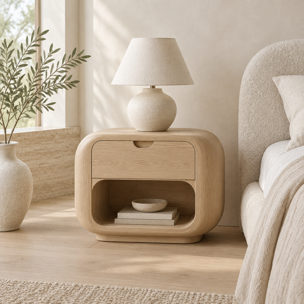 Cove Pill Nightstand