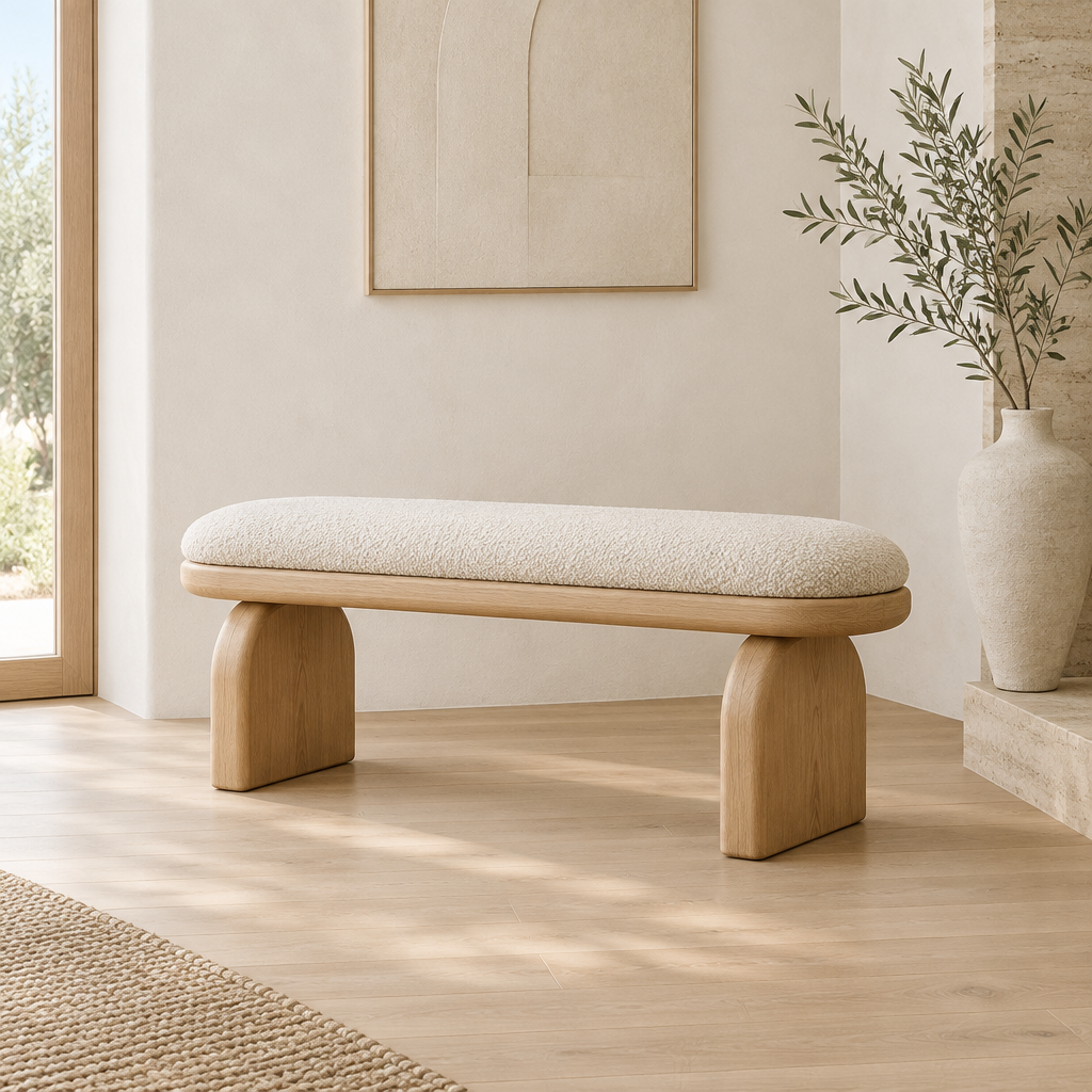 Cove Rounded Entry Bench