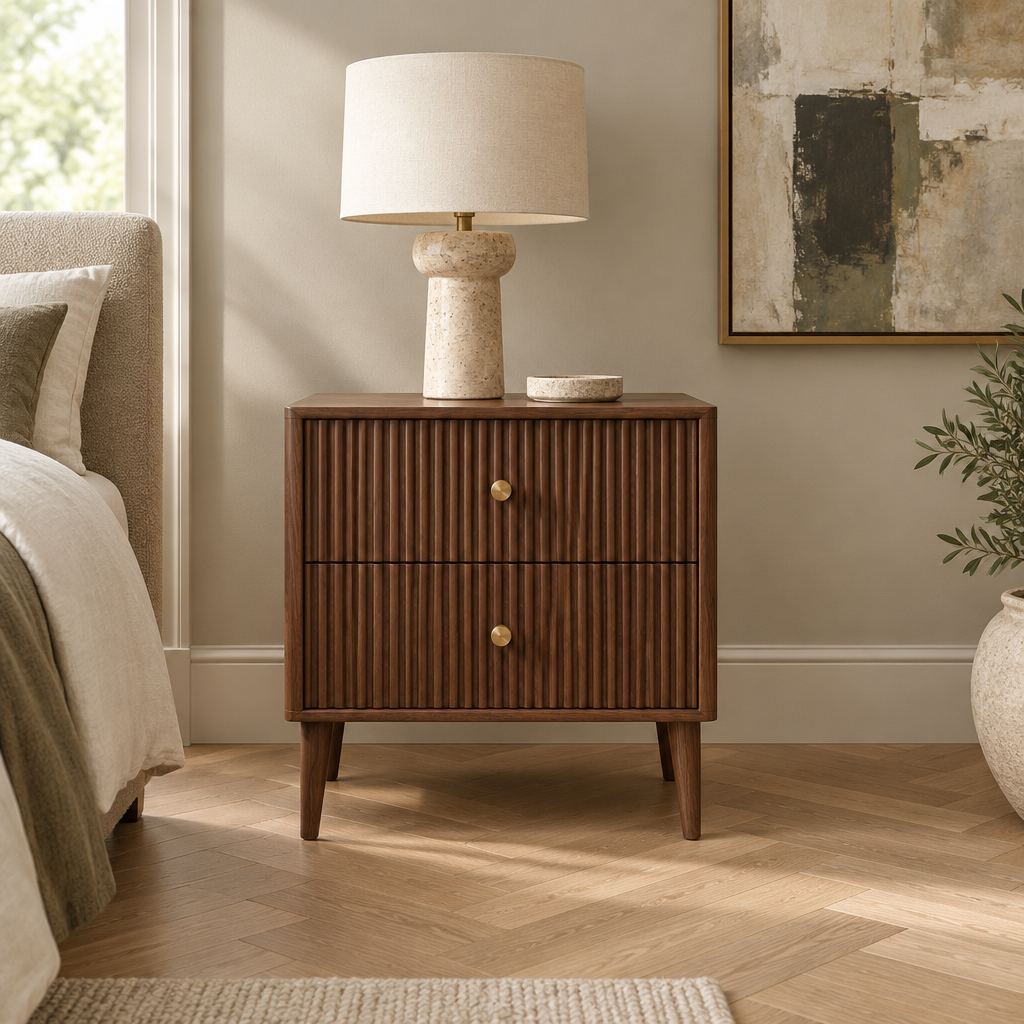Arden Fluted Nightstand