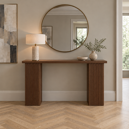 Arden Fluted Console Table