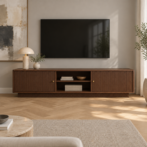 Arden Fluted Media Console