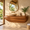 Solana Clamshell Floating Vanity