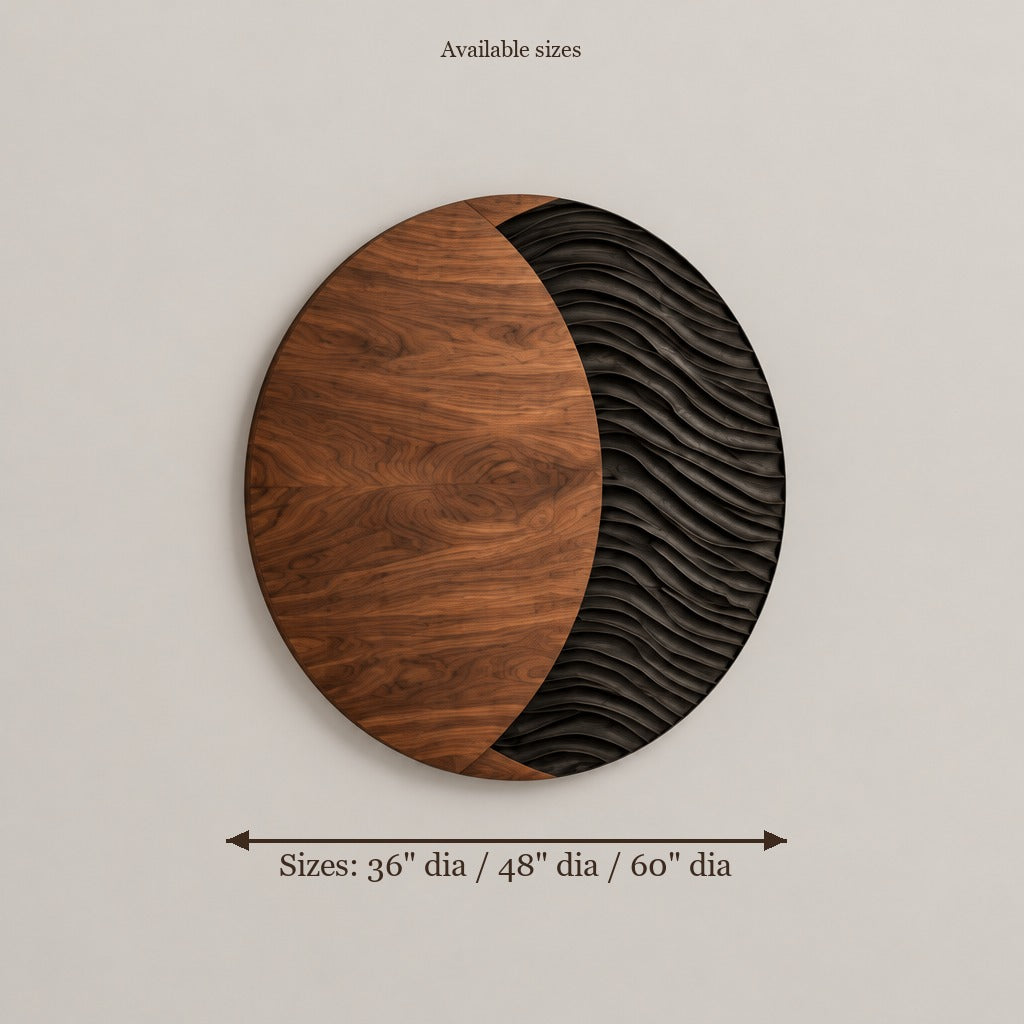 Atelier Moon Phase Wall Art size chart